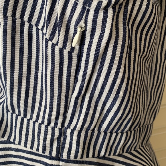 Striped Ruffle Wrap Top - Picture 6 of 6